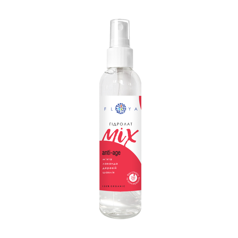 Гідролат-мікс Floya Anti-Age, 200 мл